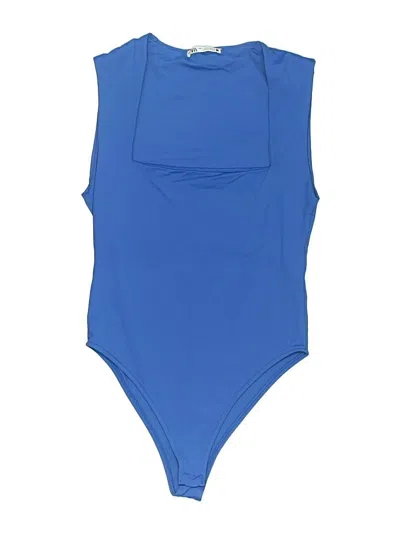 Pre-owned Zara Bodysuit In Blue