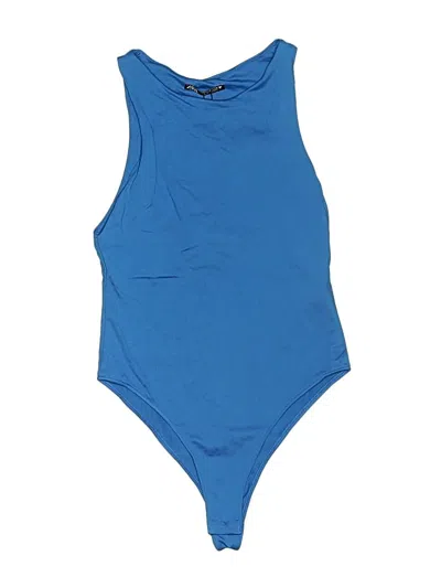 Pre-owned Zara Bodysuit In Blue