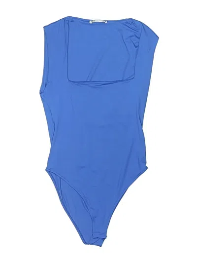 Pre-owned Zara Bodysuit In Blue