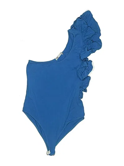 Pre-owned Zara Bodysuit In Blue