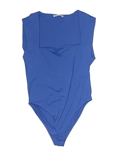 Pre-owned Zara Bodysuit In Blue