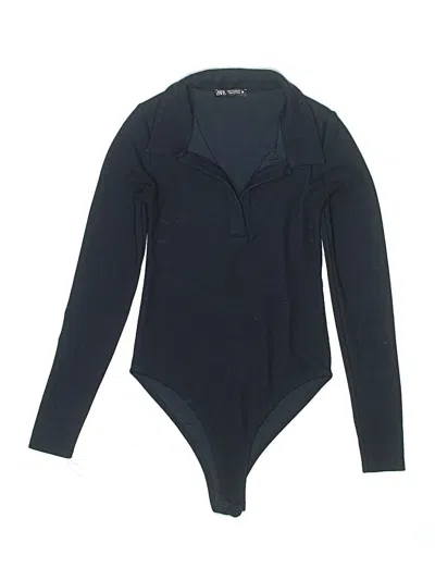 Pre-owned Zara Bodysuit In Blue