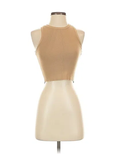 Pre-owned Zara Bodysuit In Brown