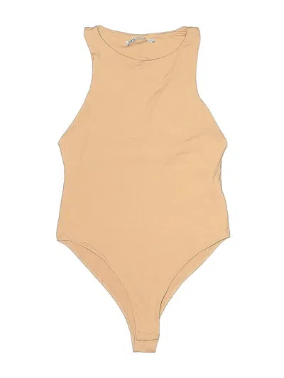 Pre-owned Zara Bodysuit In Brown