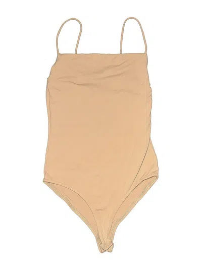 Pre-owned Zara Bodysuit In Brown
