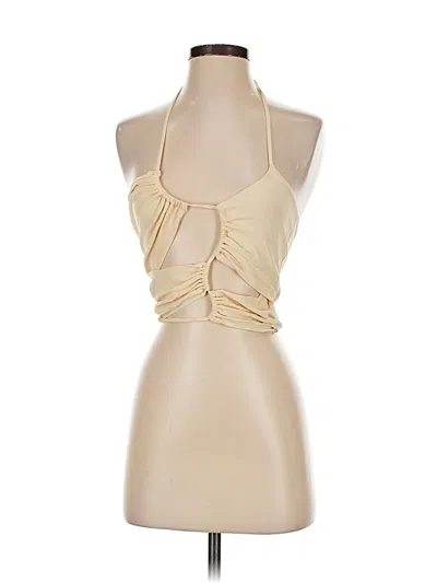 Pre-owned Zara Bodysuit In Brown