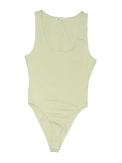 Pre-owned Zara Bodysuit In Brown
