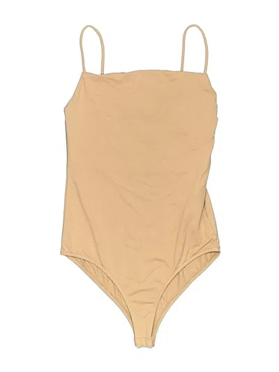 Pre-owned Zara Bodysuit In Brown