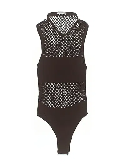 Pre-owned Zara Bodysuit In Brown
