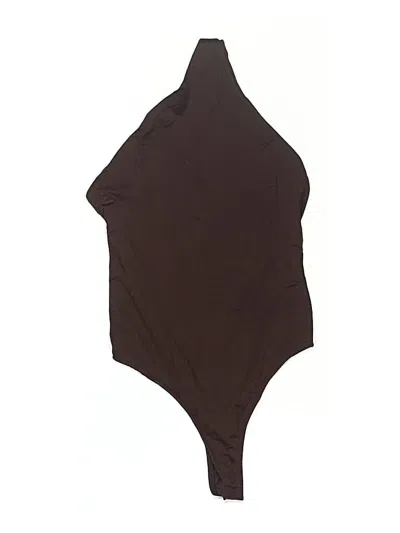 Pre-owned Zara Bodysuit In Brown