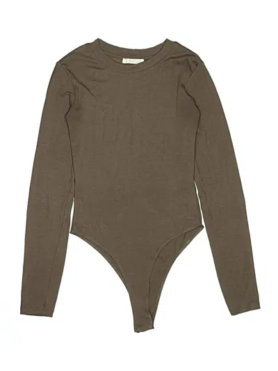 Pre-owned Zara Bodysuit In Brown