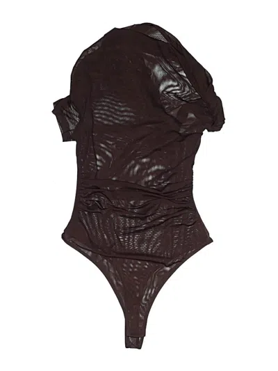 Pre-owned Zara Bodysuit In Brown