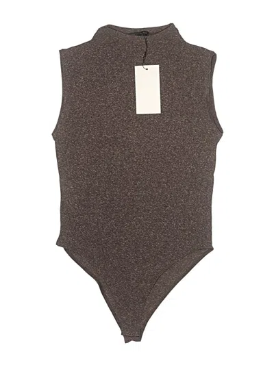 Pre-owned Zara Bodysuit In Brown