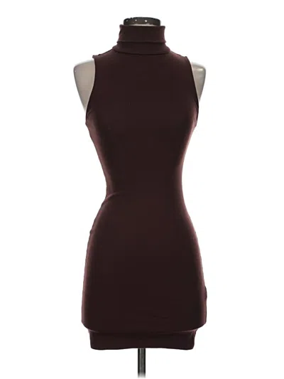 Pre-owned Zara Bodysuit In Burgundy