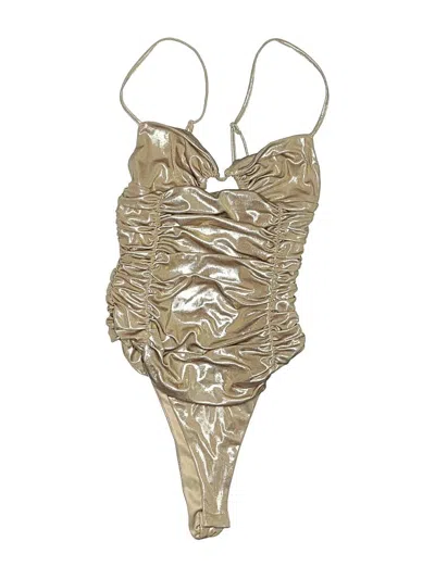 Zara Bodysuit In Gold