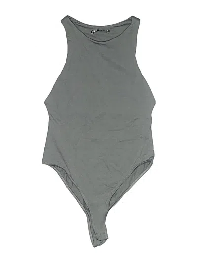 Pre-owned Zara Bodysuit In Gray