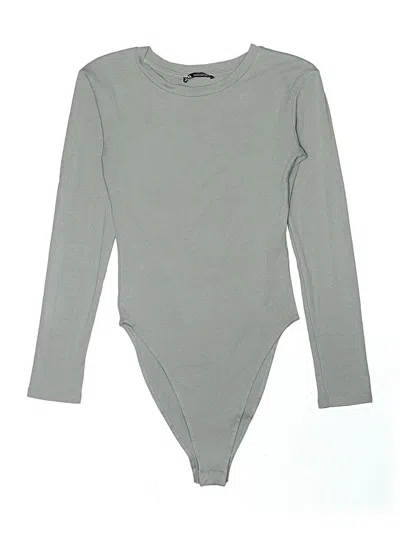 Pre-owned Zara Bodysuit In Gray