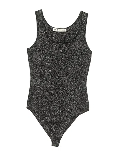 Pre-owned Zara Bodysuit In Gray