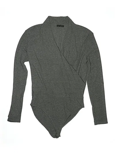 Pre-owned Zara Bodysuit In Gray
