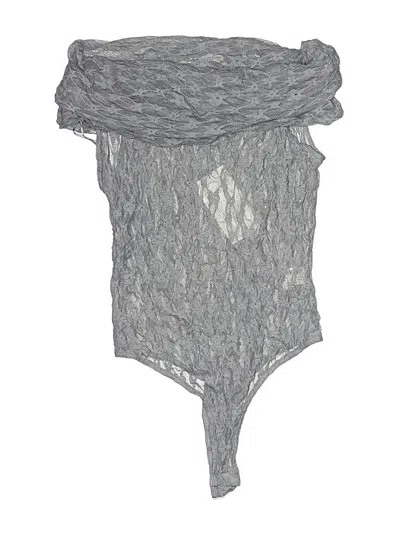 Pre-owned Zara Bodysuit In Gray