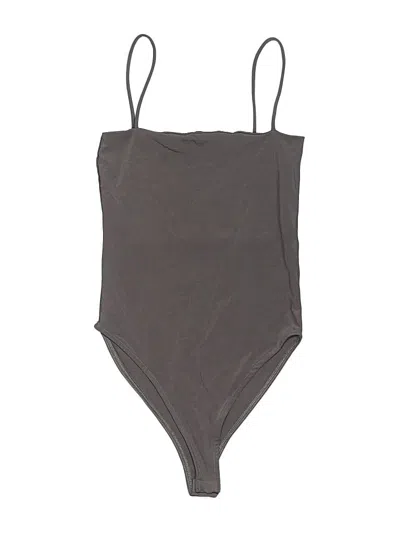 Pre-owned Zara Bodysuit In Gray