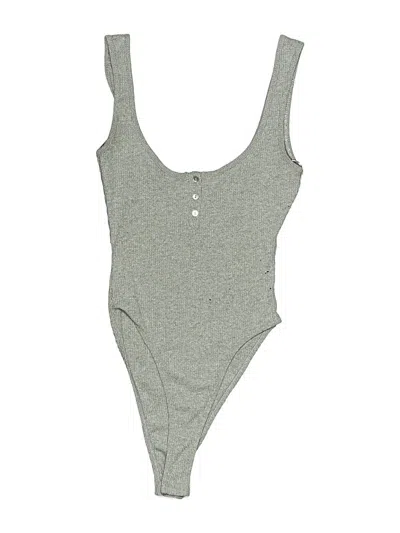 Pre-owned Zara Bodysuit In Gray