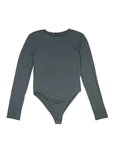 Pre-owned Zara Bodysuit In Gray