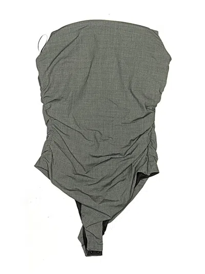 Pre-owned Zara Bodysuit In Gray