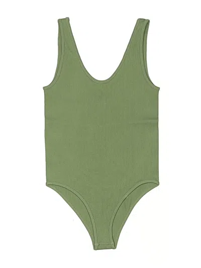 Pre-owned Zara Bodysuit In Green