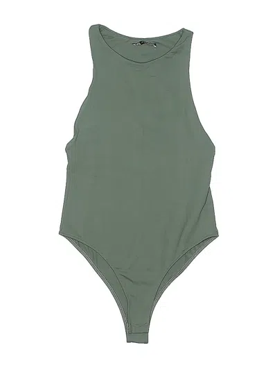 Pre-owned Zara Bodysuit In Green