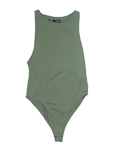 Pre-owned Zara Bodysuit In Green