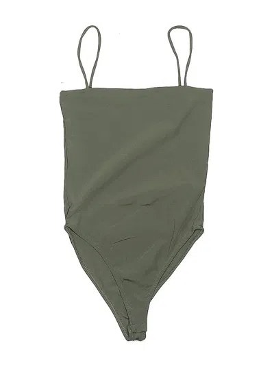 Pre-owned Zara Bodysuit In Green