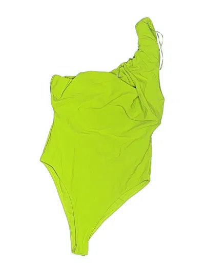 Pre-owned Zara Bodysuit In Green