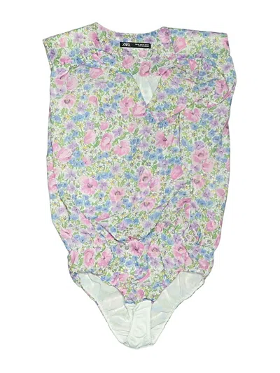 Pre-owned Zara Bodysuit In Green