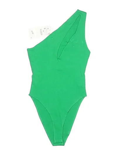 Pre-owned Zara Bodysuit In Green