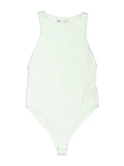 Pre-owned Zara Bodysuit In Green