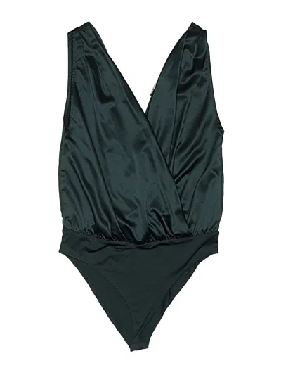 Pre-owned Zara Bodysuit In Green
