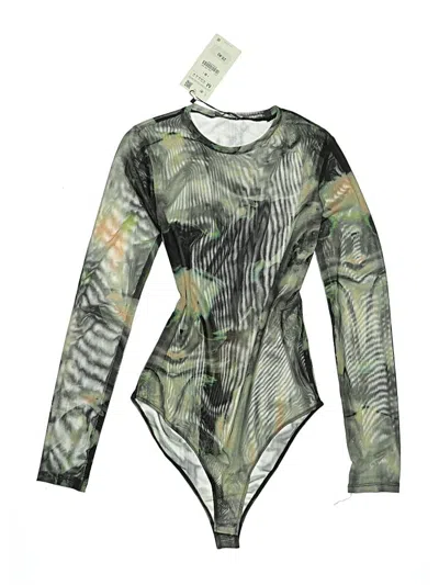 Pre-owned Zara Bodysuit In Green