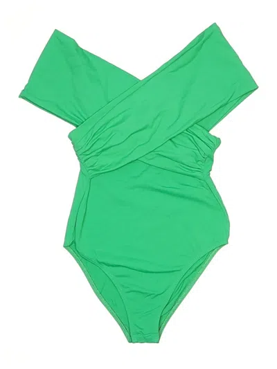 Pre-owned Zara Bodysuit In Green