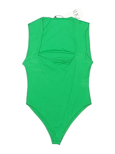 Pre-owned Zara Bodysuit In Green