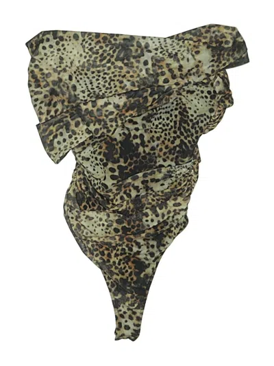 Pre-owned Zara Bodysuit In Green