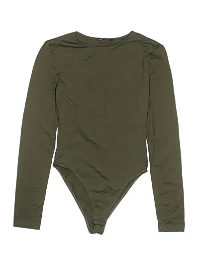 Pre-owned Zara Bodysuit In Green