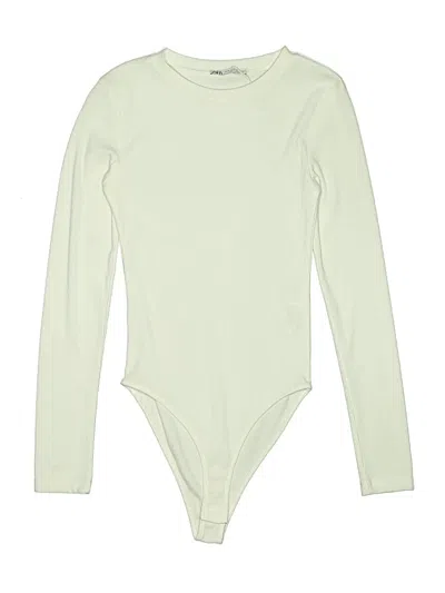 Pre-owned Zara Bodysuit In Green