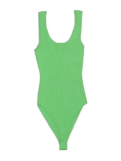 Pre-owned Zara Bodysuit In Green