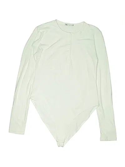 Pre-owned Zara Bodysuit In Green