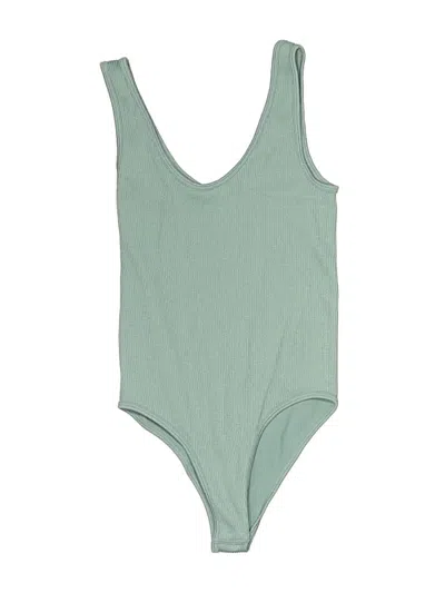Pre-owned Zara Bodysuit In Green
