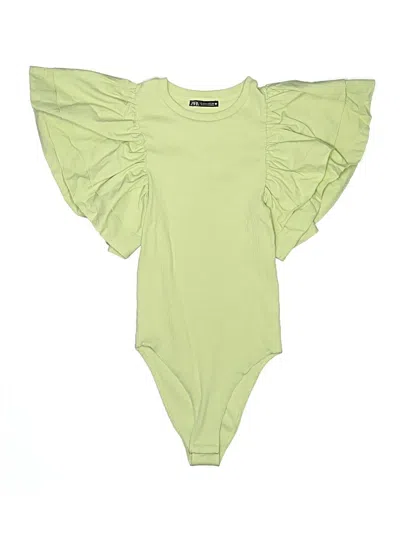 Pre-owned Zara Bodysuit In Green