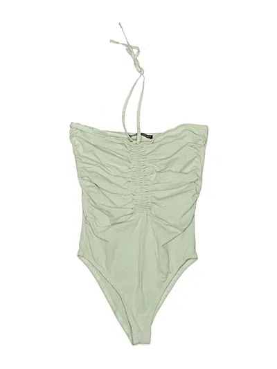 Pre-owned Zara Bodysuit In Green