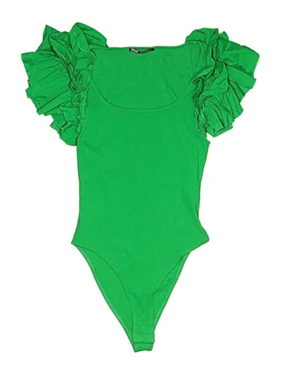 Pre-owned Zara Bodysuit In Green