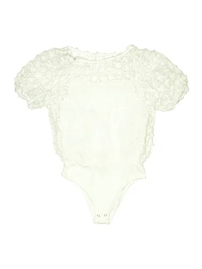 Pre-owned Zara Bodysuit In Ivory